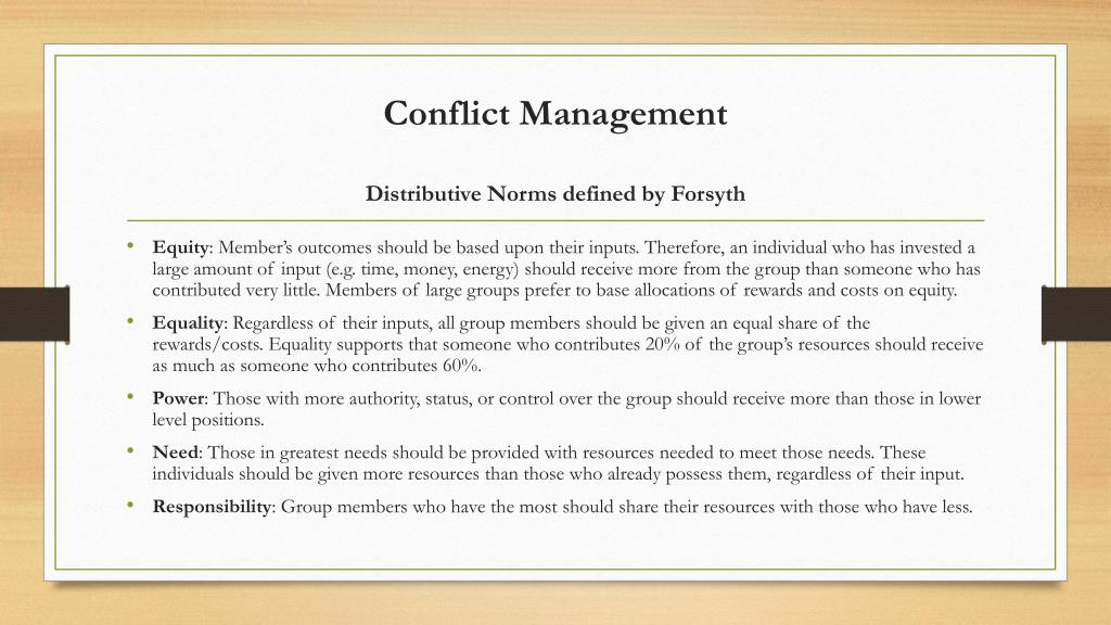 definition of conflict management